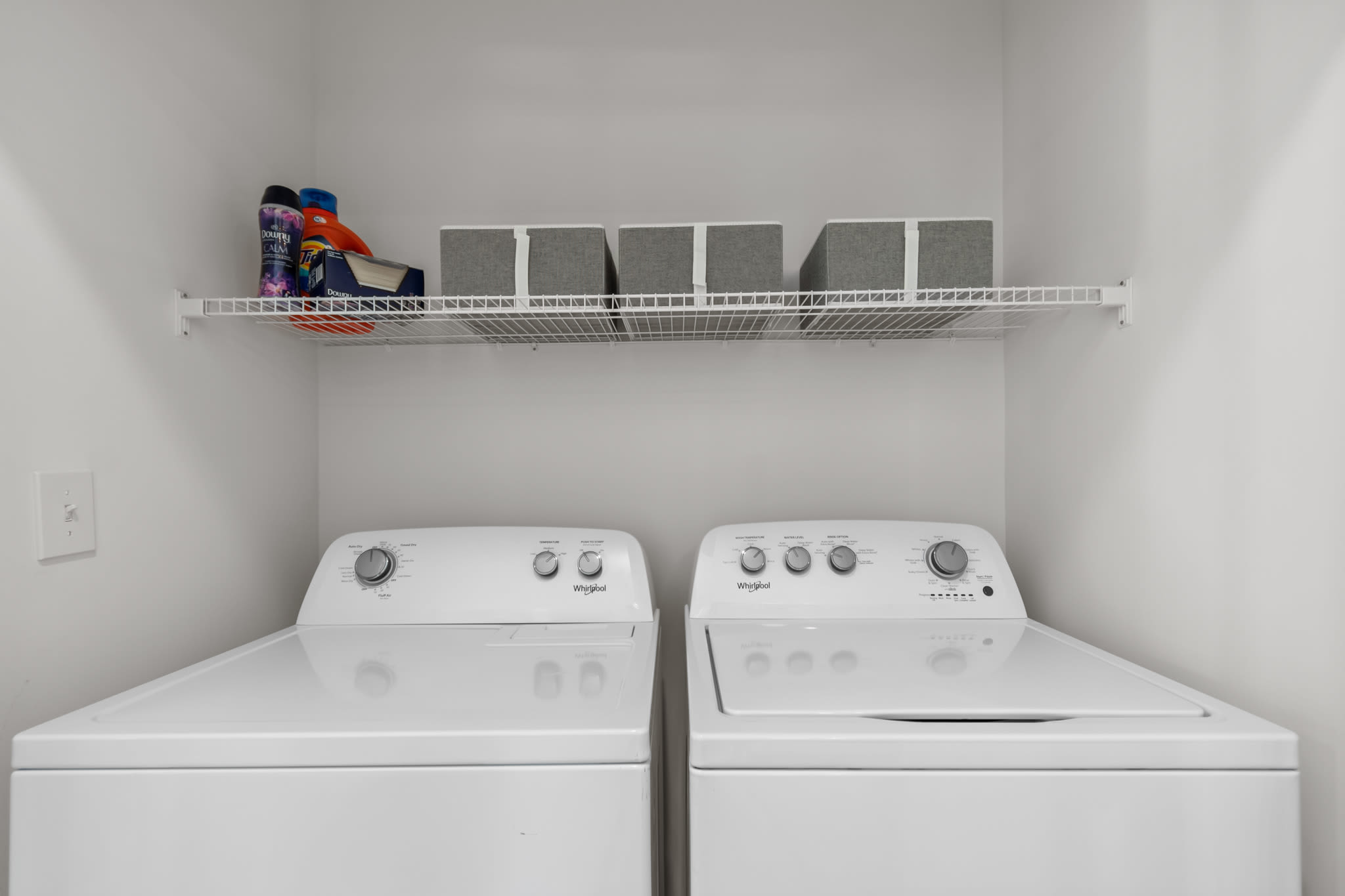 In-home washer & dryer at Palmilla in Pensacola, Florida