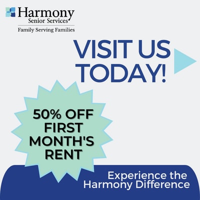 Harmony at Avon Now Open graphic