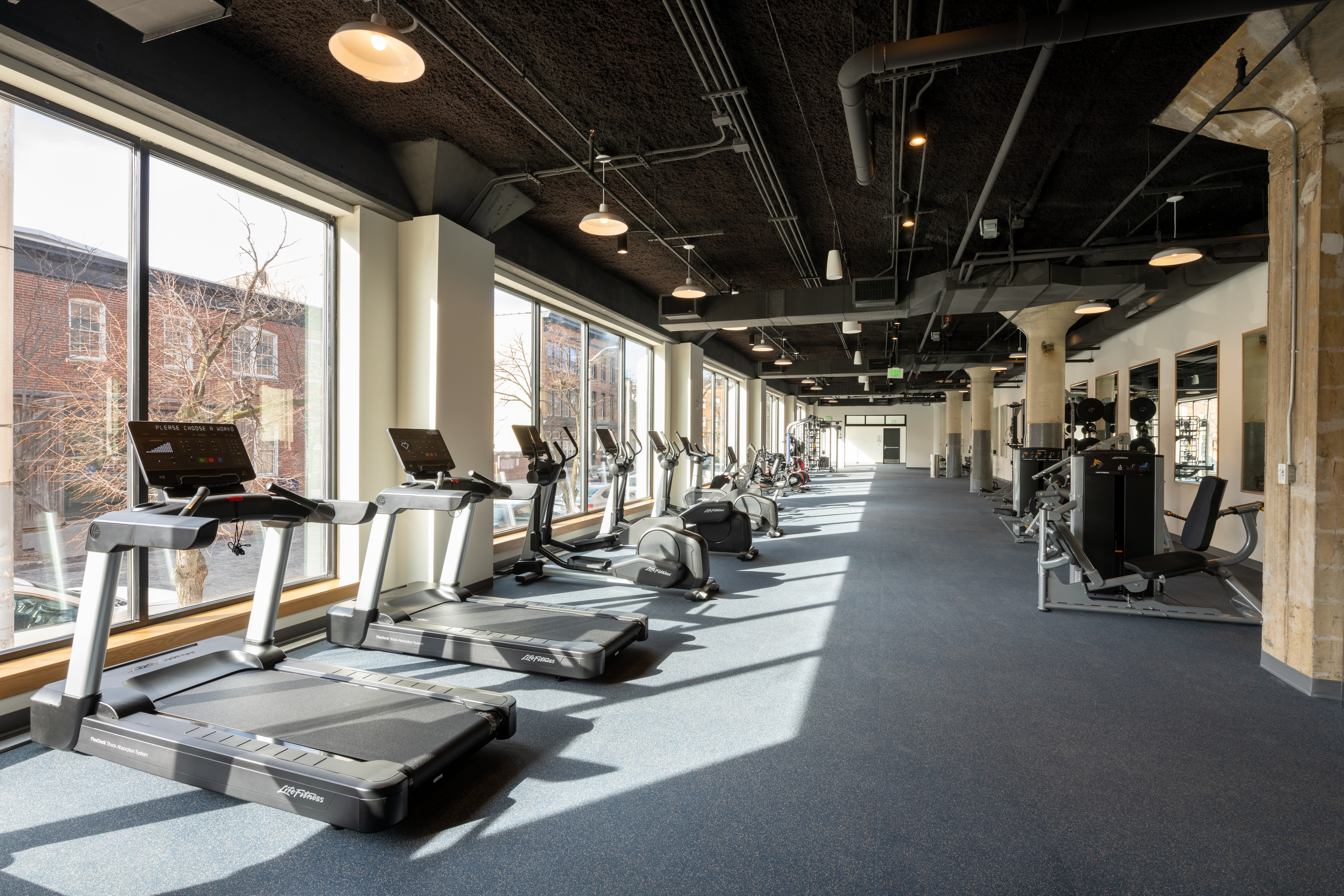  Fitness center at Elms Fells Point in Baltimore, Maryland