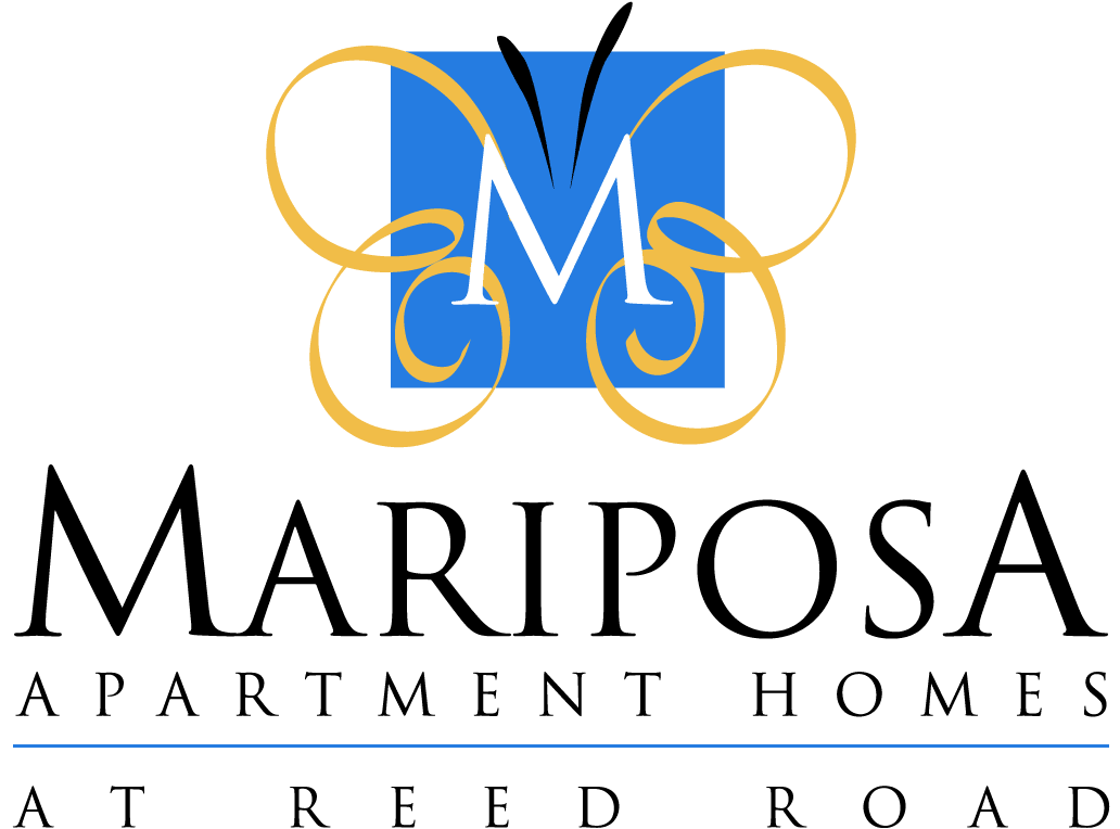 Logo for our website at Mariposa at Reed Road in Houston, Texas