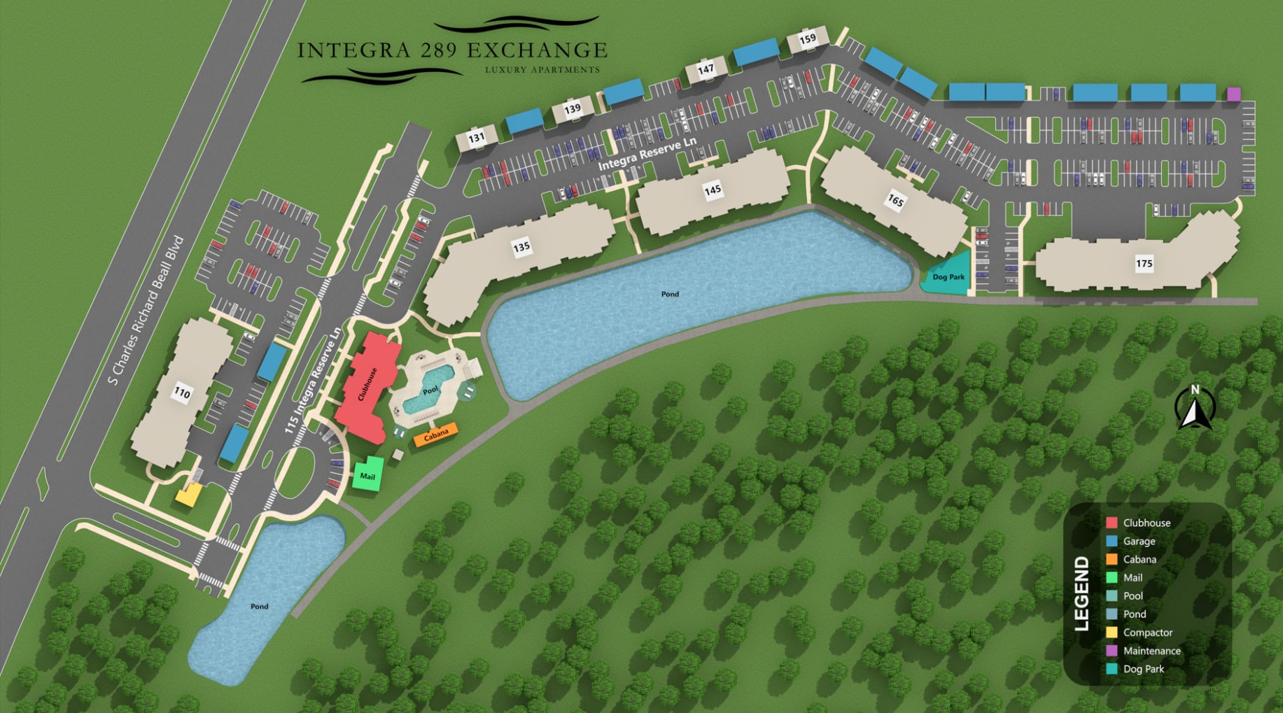 Community Map at Integra 289 Exchange | Apartments in DeBary, Florida