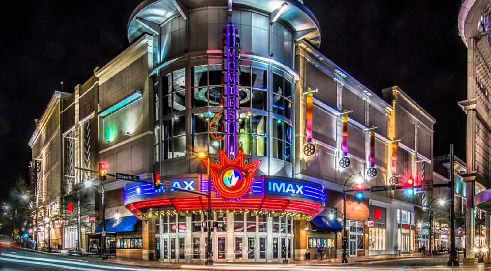 Photo of the downtown area near Landmark Glenmont Station in Silver Spring, Maryland