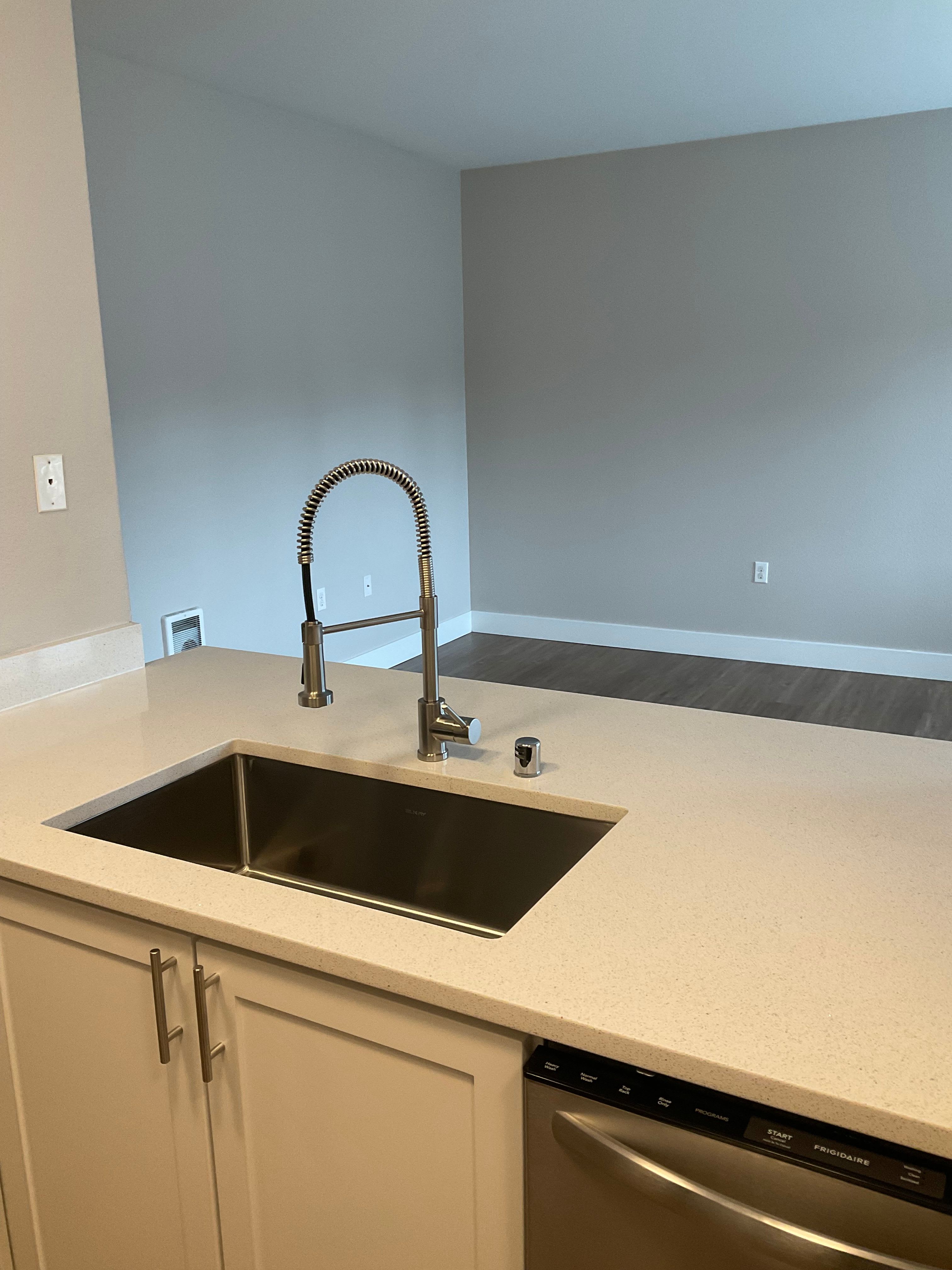 Our Renovated Apartments at Woodland Apartments in Olympia, Washington showcase a Dining Room