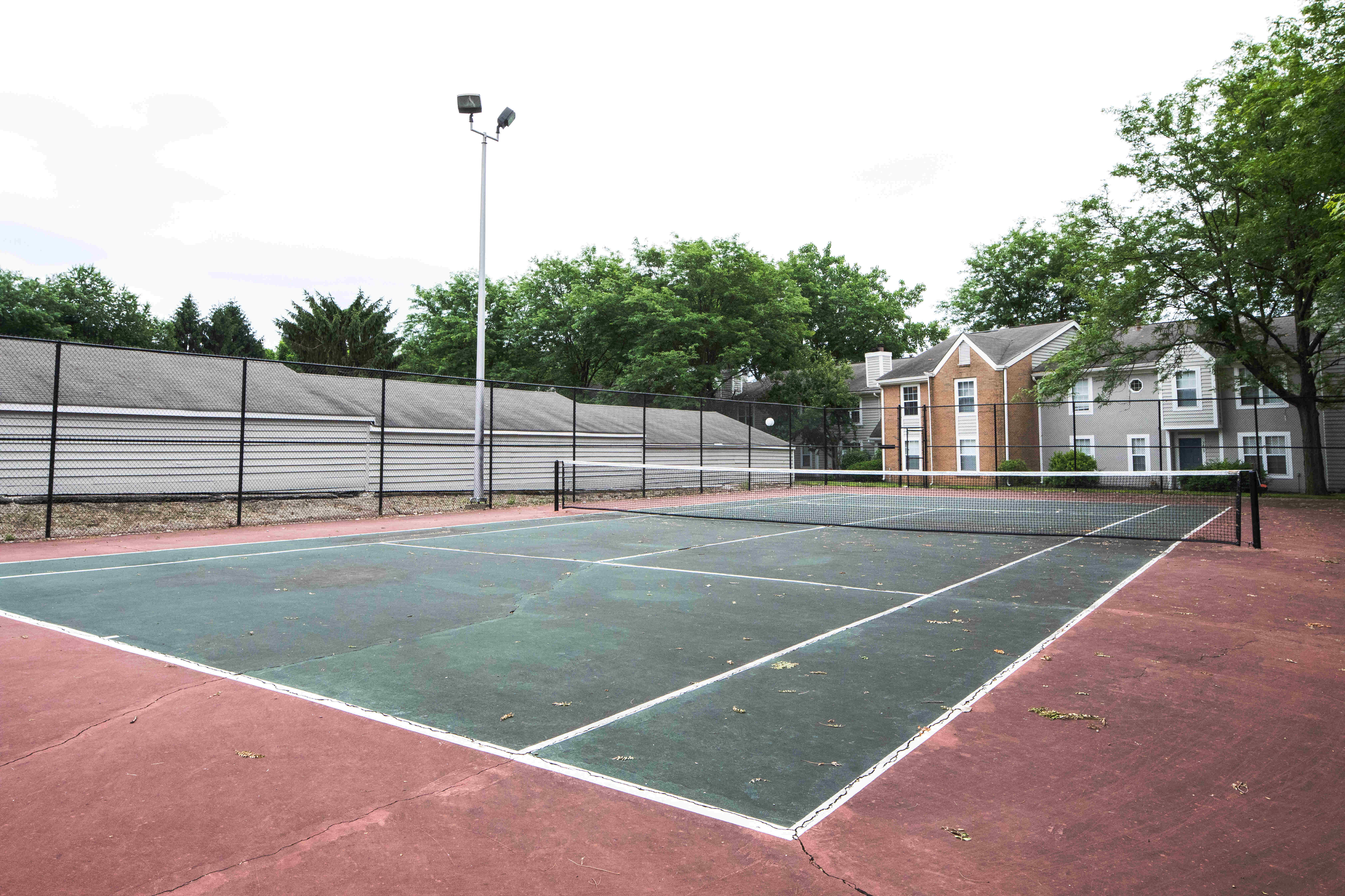 Tennis court at St. Andrews and The Villas at Little Turtle in Westerville, Ohio