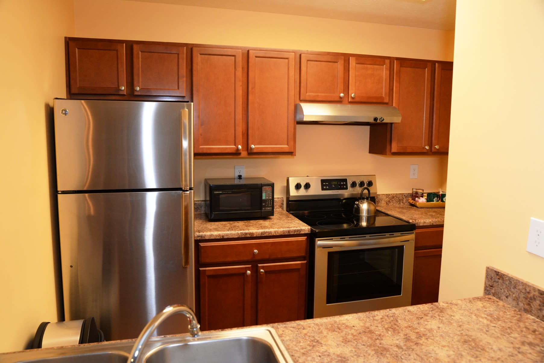 Model kitchen at North River Place in Chillicothe, Ohio