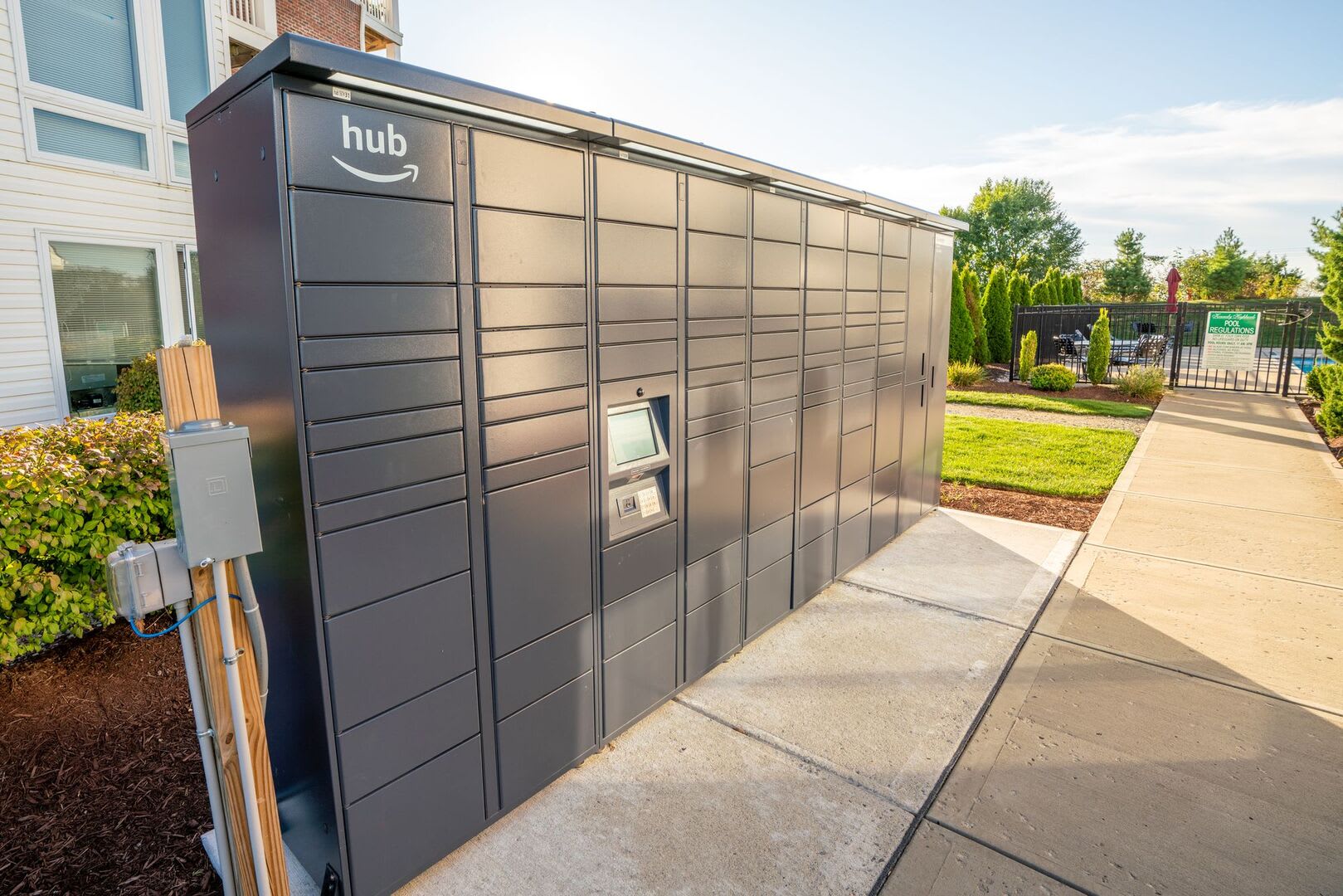 Amazon prime hub at Kennedy Hybrids in McKees Rocks, Pennsylvania