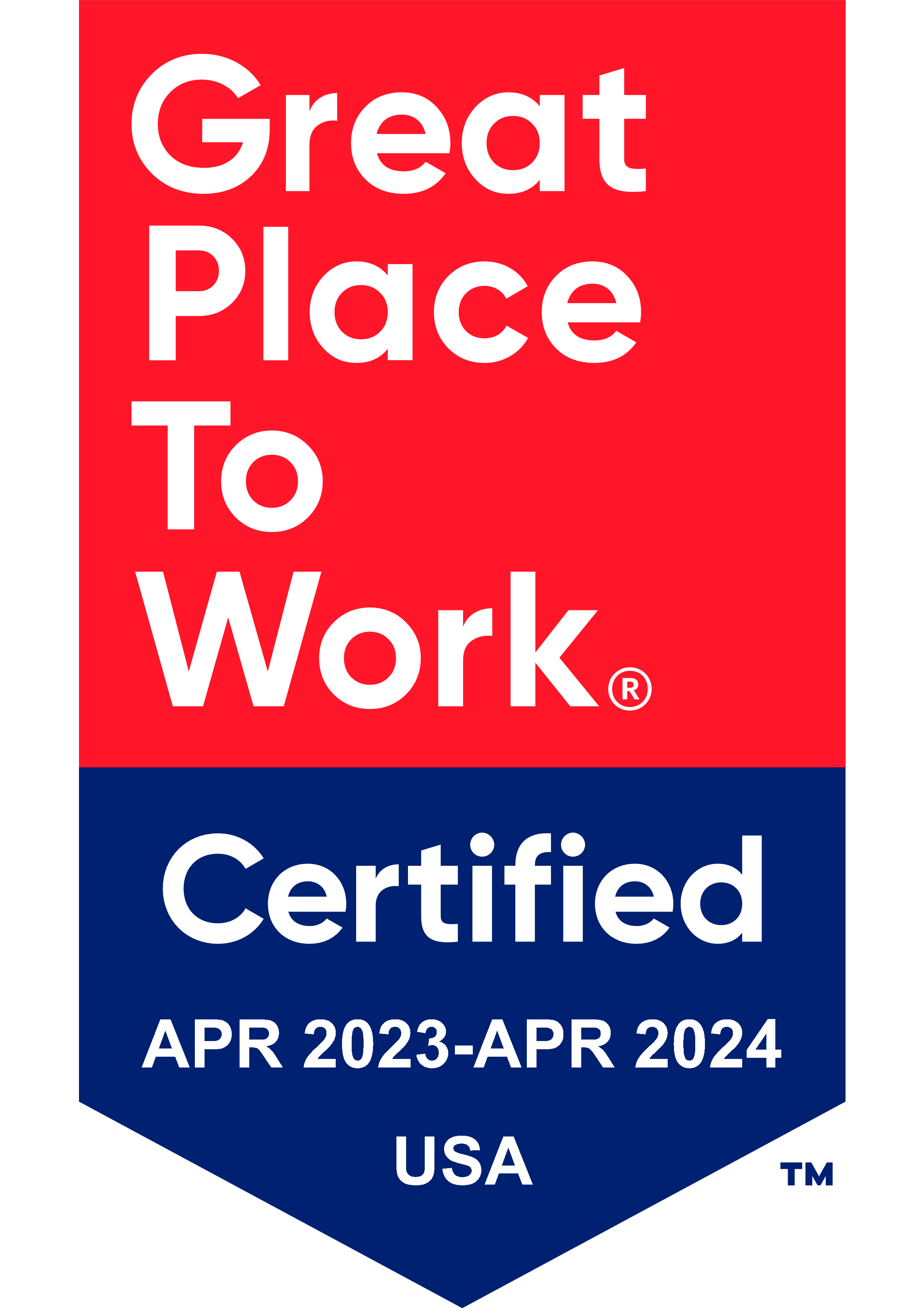 Great place to work badge for Keystone Commons