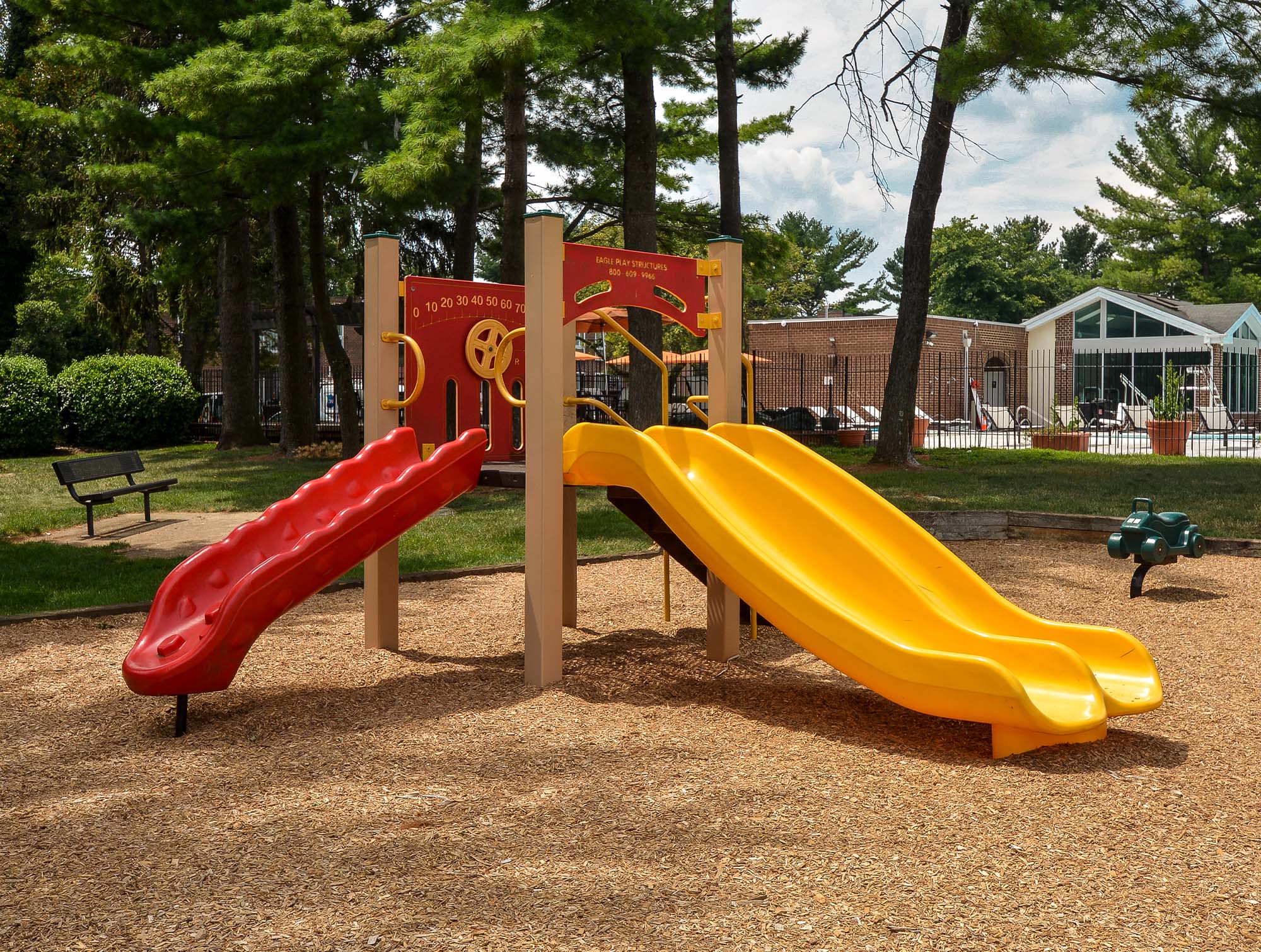 Playground at Metro Pointe in Baltimore, Maryland