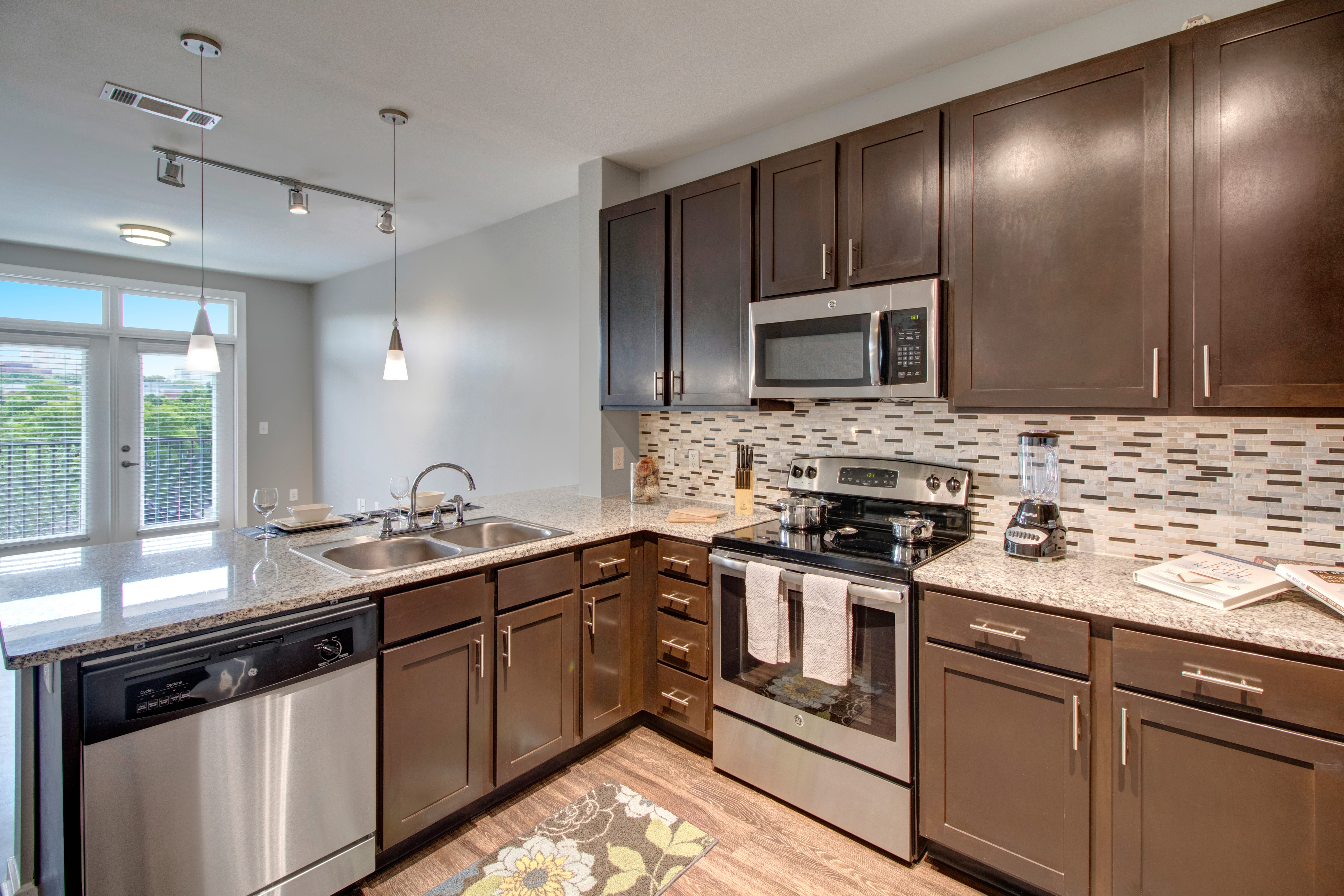 Fully equipped Kitchen at Apartments in Nashville, Tennessee
