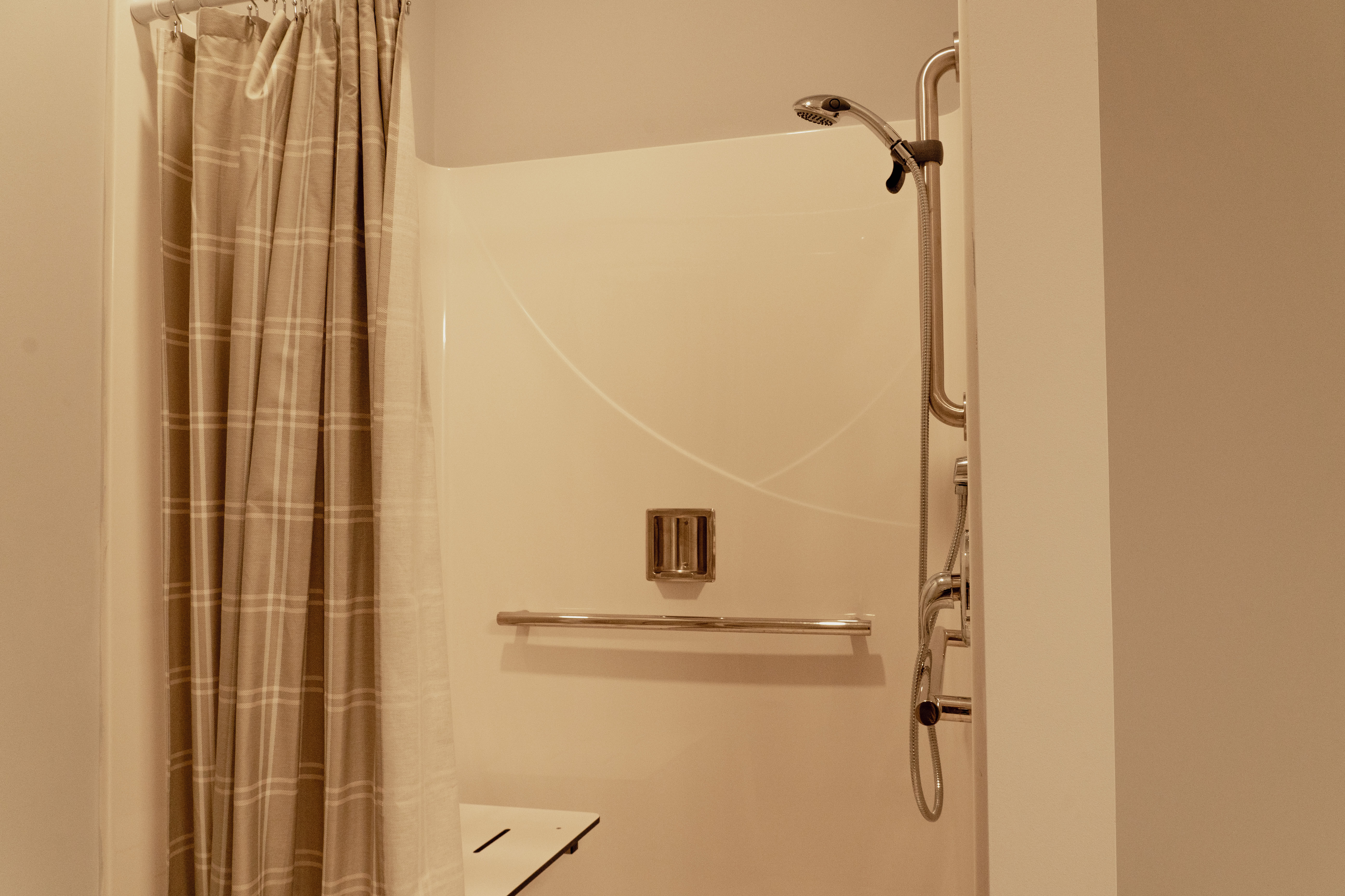 Bathroom with shower at Harmony at Kent in Dover, Delaware