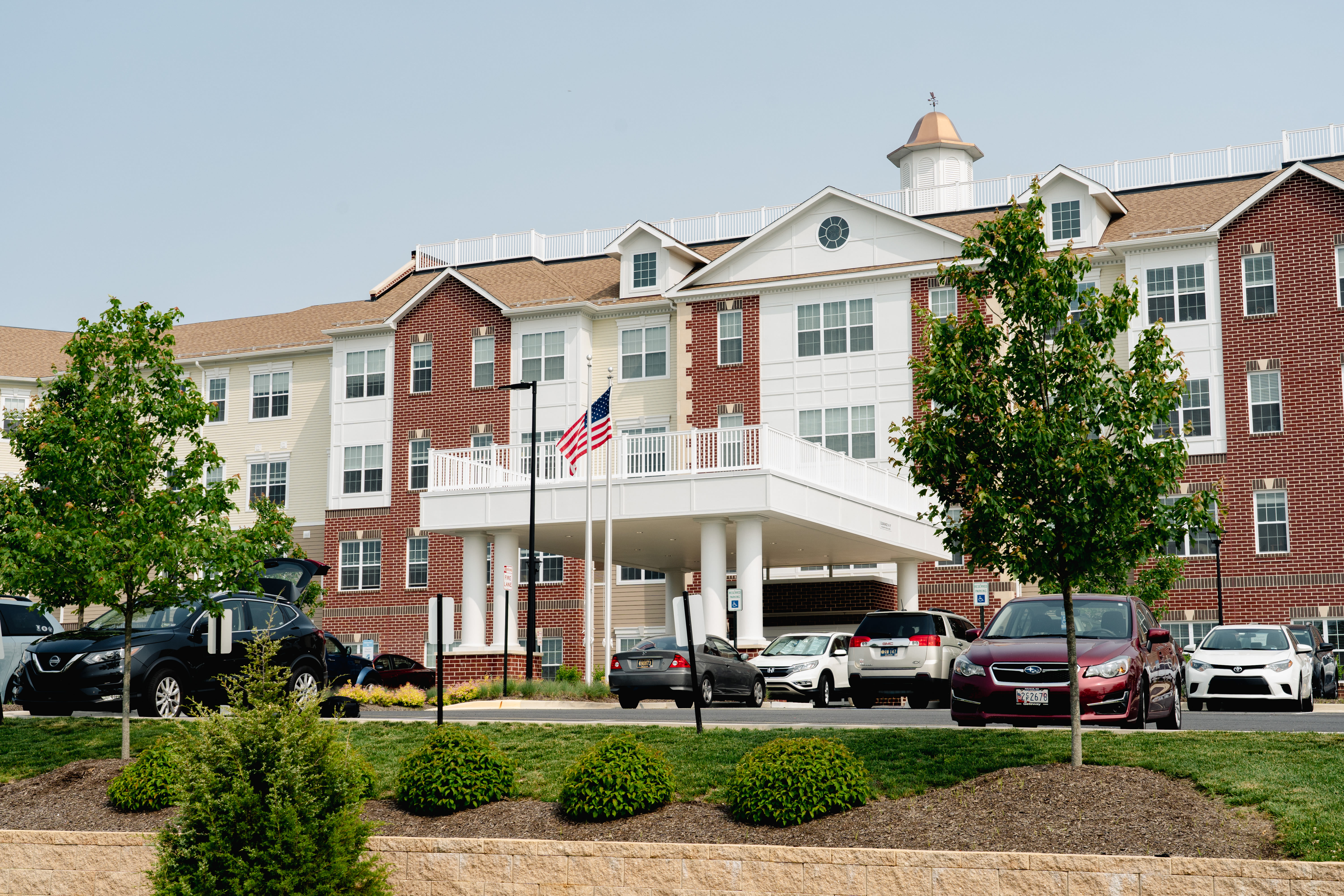 Building exterior at Harmony at Kent in Dover, Delaware