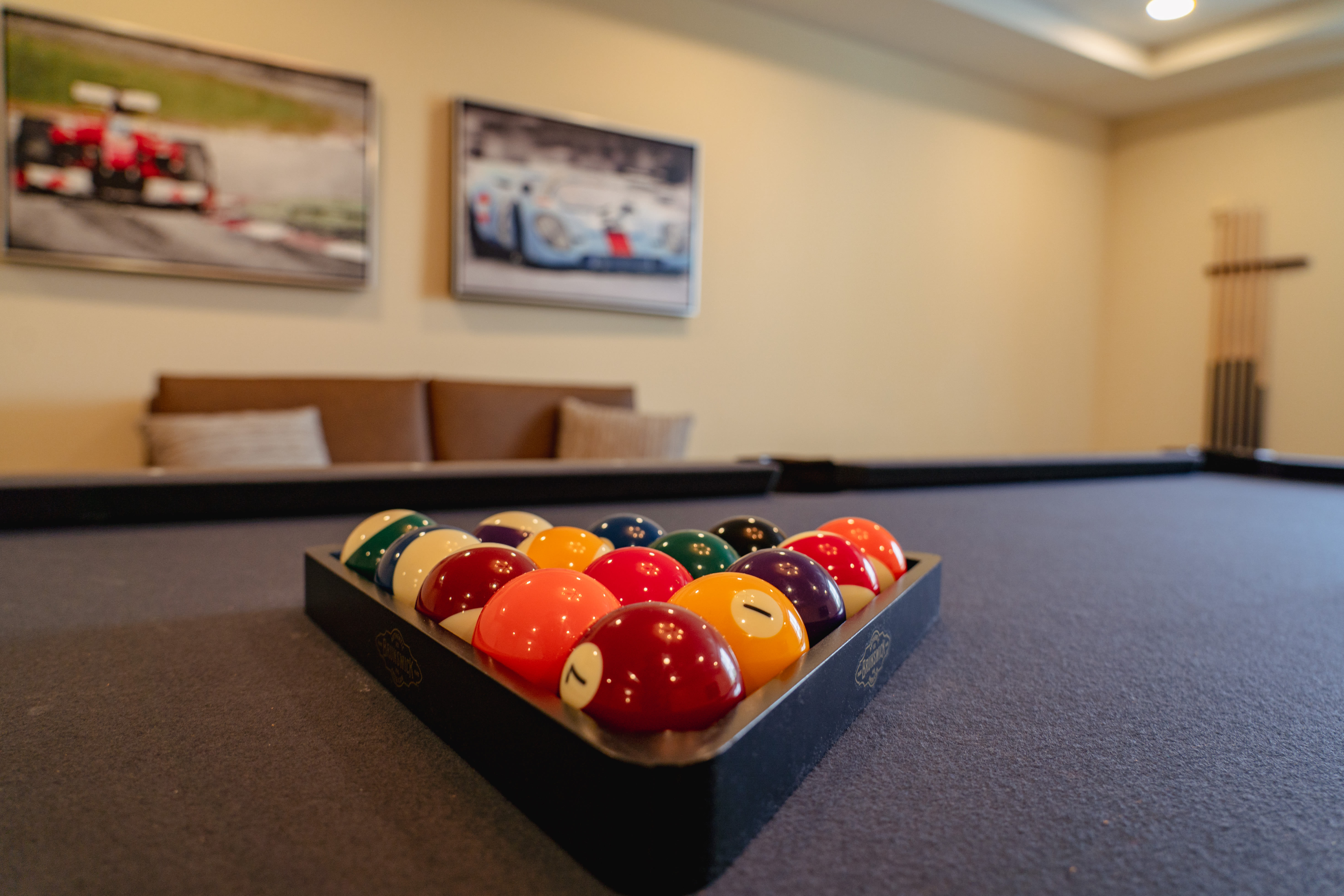 Billiard table at Harmony at Kent in Dover, Delaware