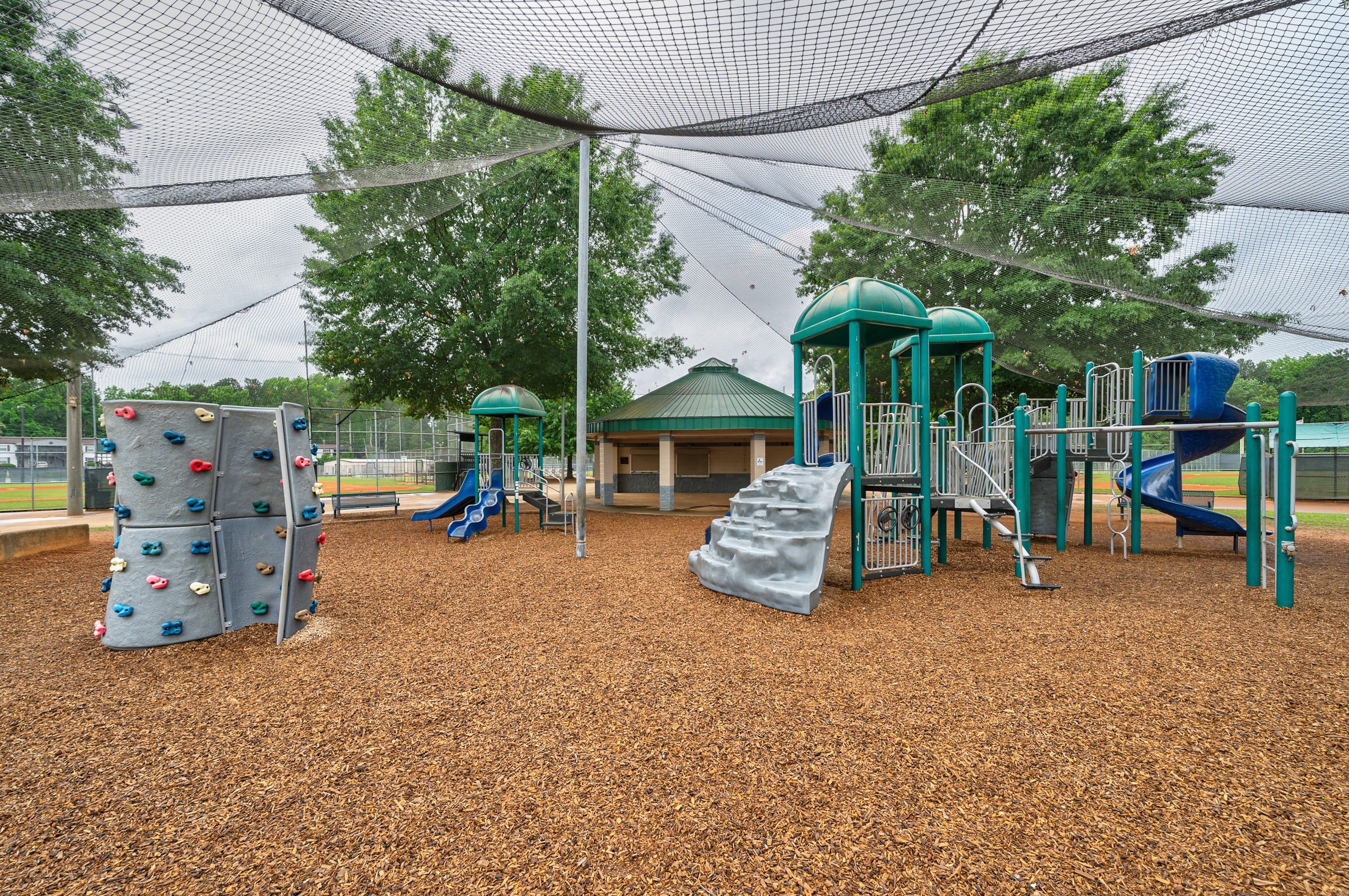 park outside at Centerview Park in Smyrna, Georgia