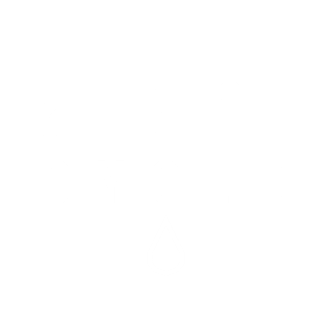 Rinse Cycle White Logo