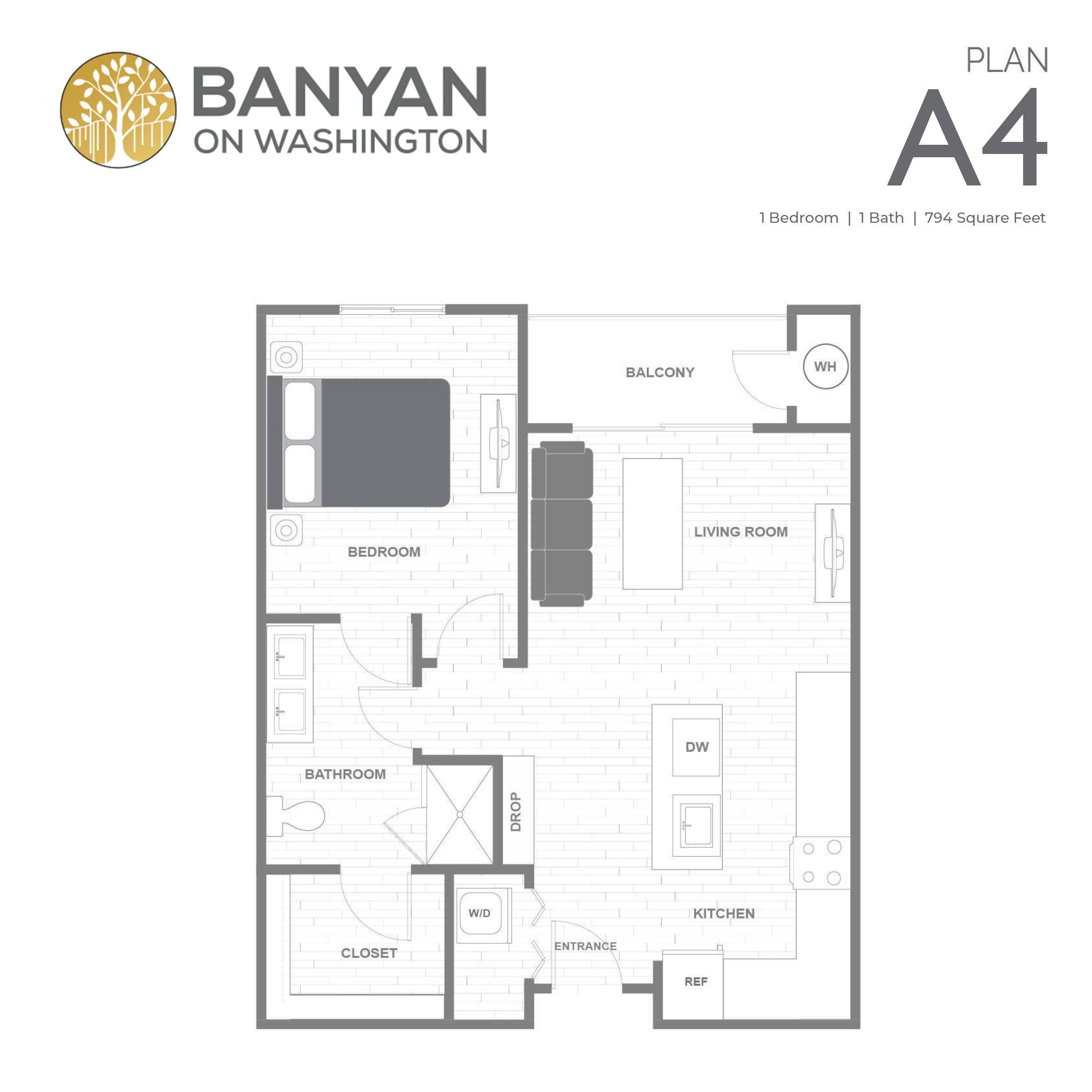 A4 Floor plan