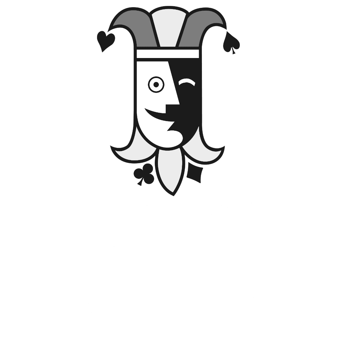 According To Hoyle White Logo
