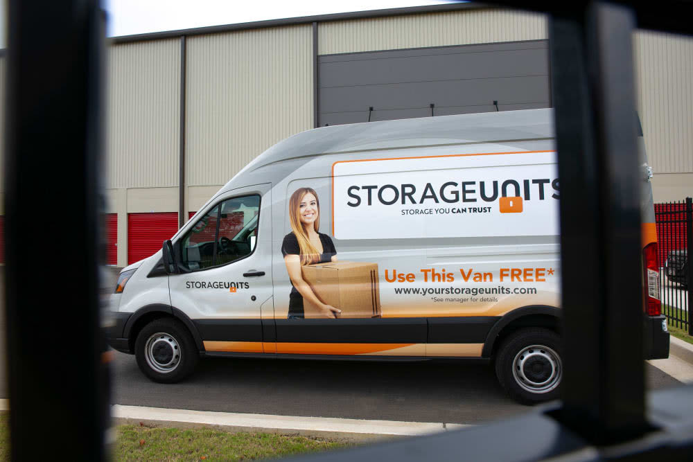 Moving Van at Your Storage Units Kissimmee South in Kissimmee, Florida