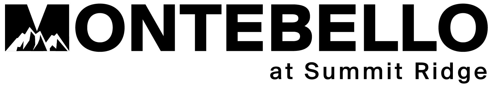 Logo at Montebello at Summit Ridge in Reno, Nevada  
