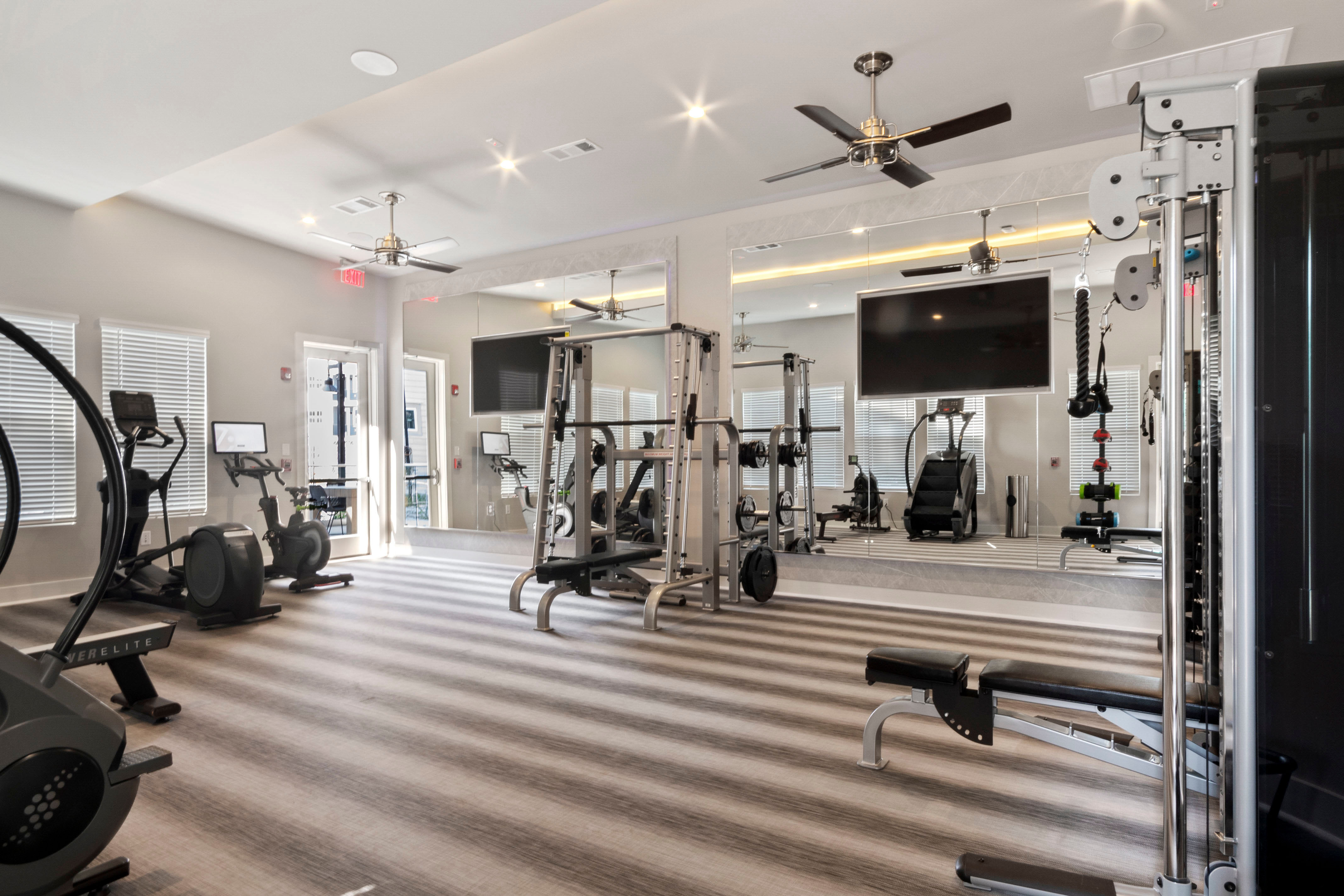 On-site fitness center at Artisan Carolina Forest in Myrtle Beach, South Carolina