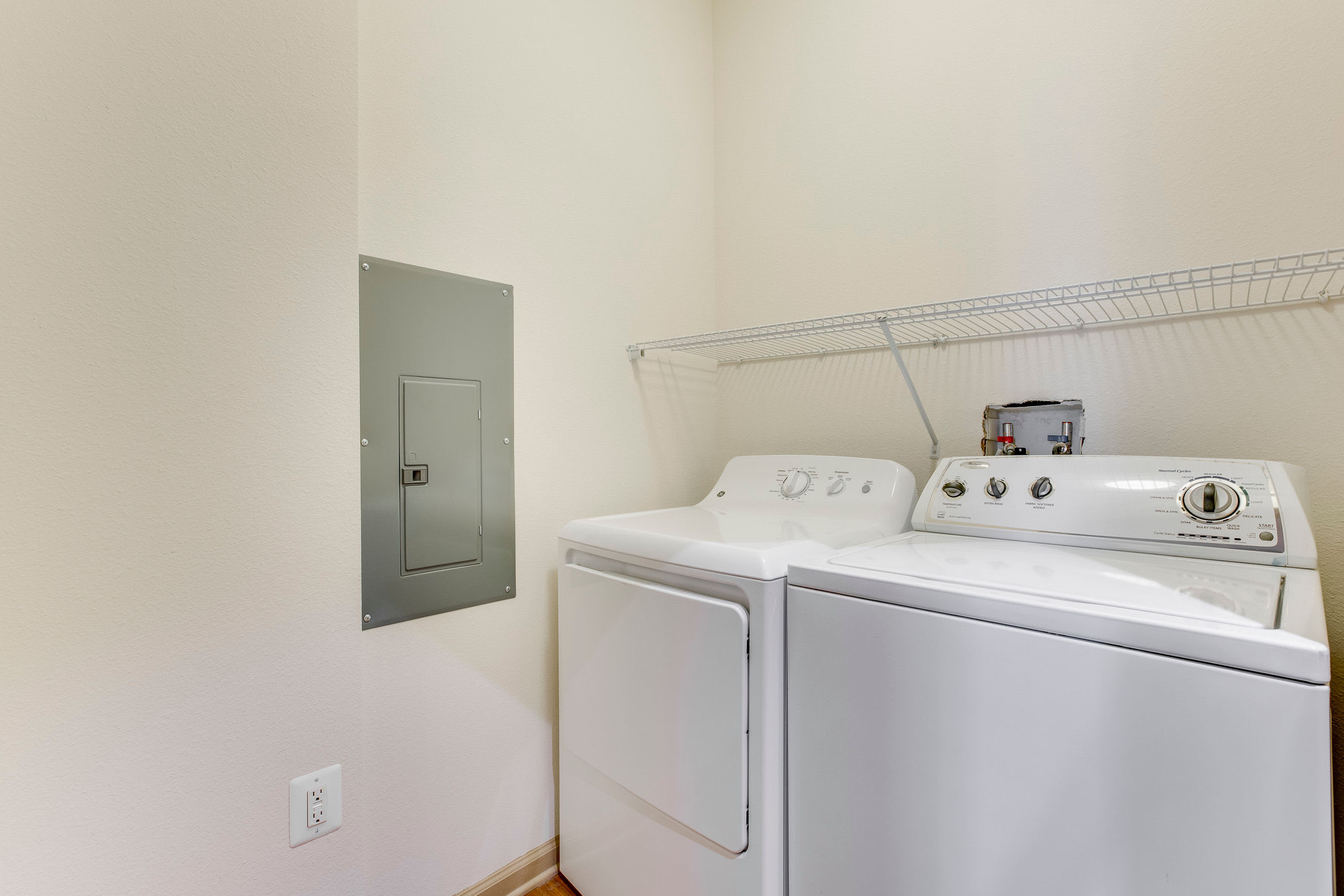 In-unit washer and dryer at Summerfield at Morgan Metro in Hyattsville, Maryland