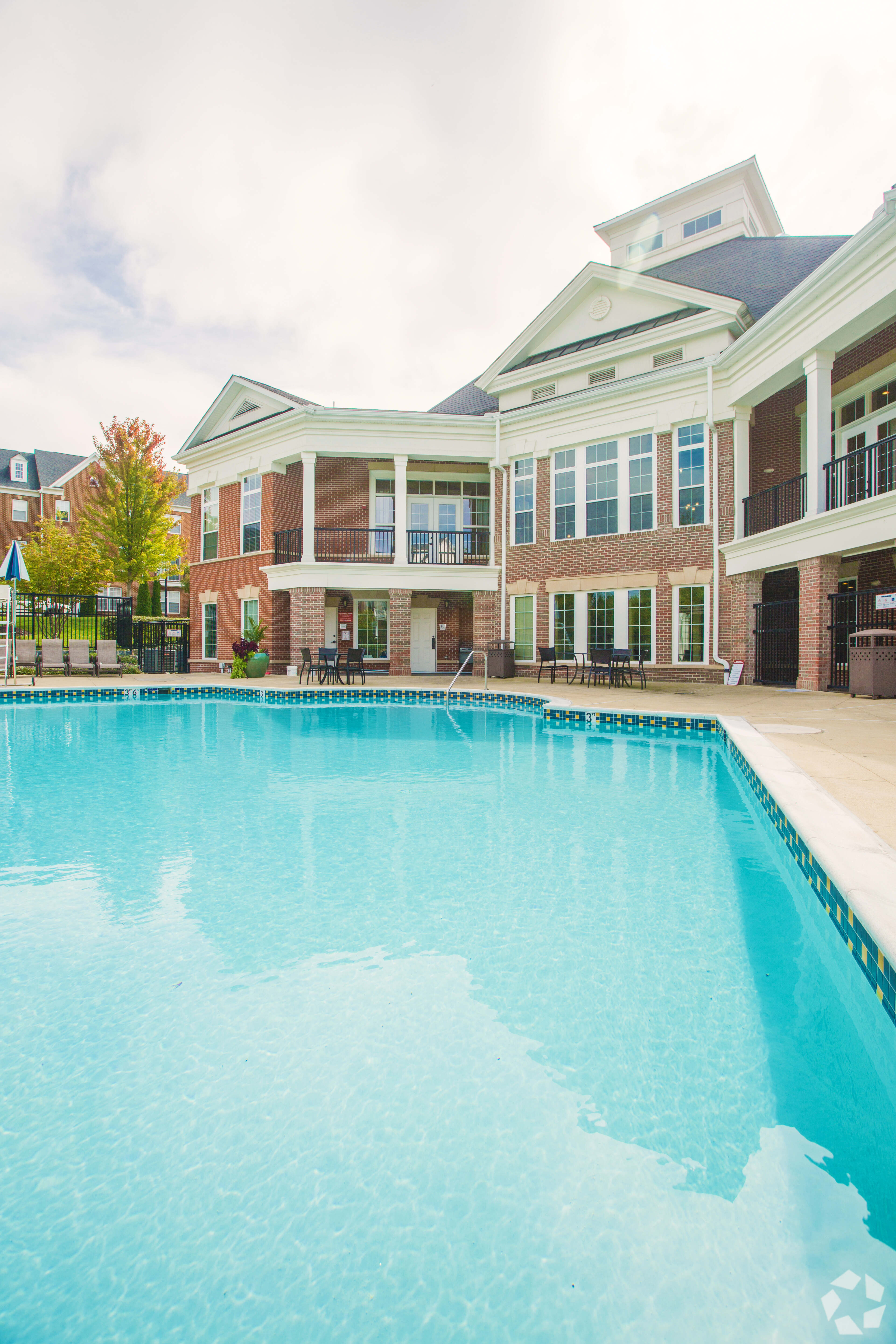 On-site swimming pool at Summerfield at Morgan Metro in Hyattsville, Maryland