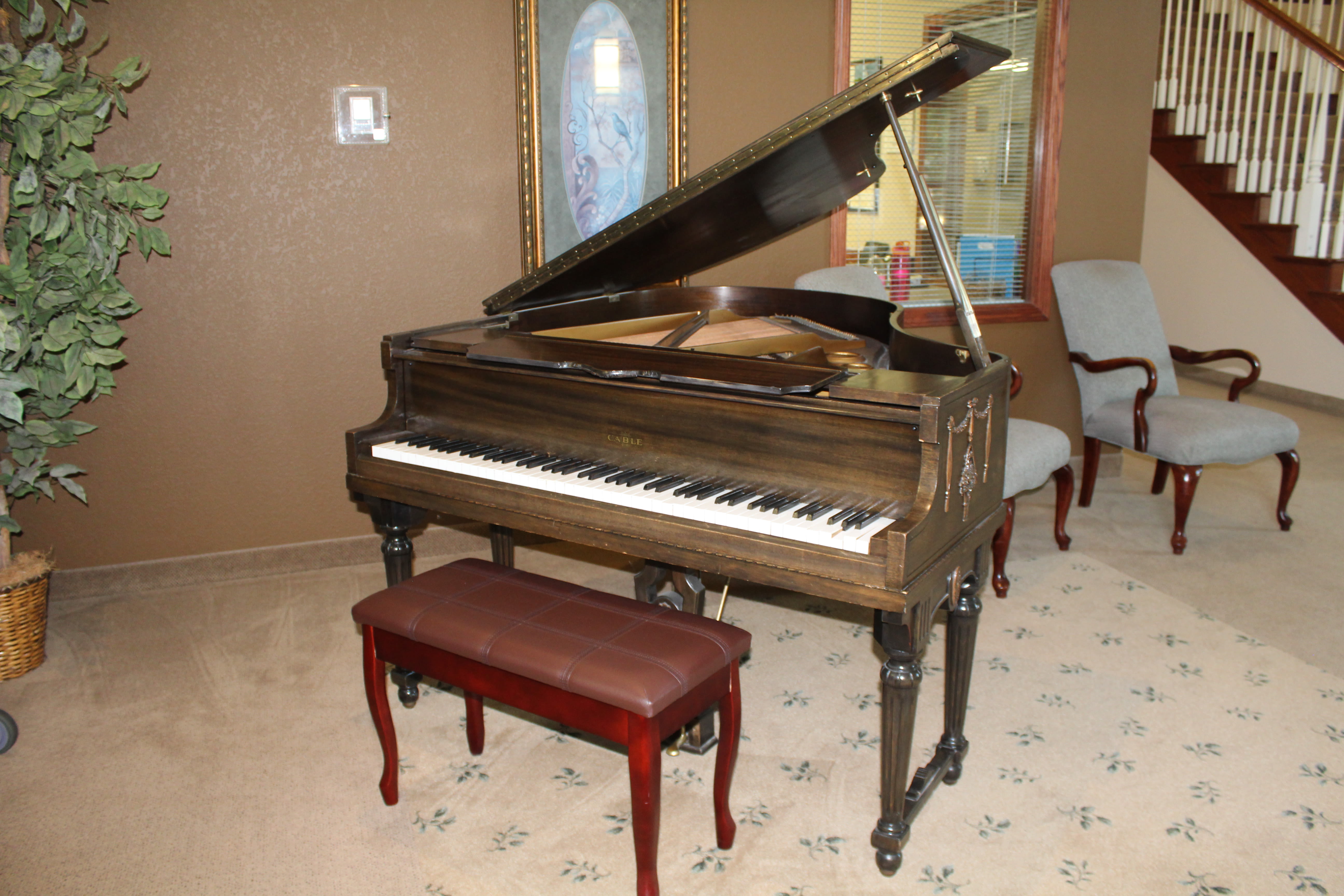 Piano  at Vista Prairie at Ridgeway in New Ulm, Minnesota