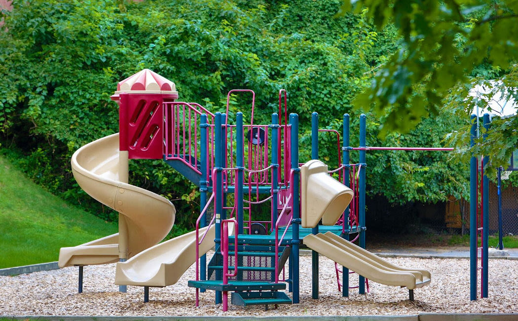 A children's playground at Park Naylor Apartments in Washington, District of Columbia