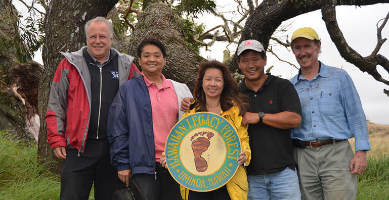 Hawaii Legacy Reforestation at StorQuest Self Storage in Santa Monica, California