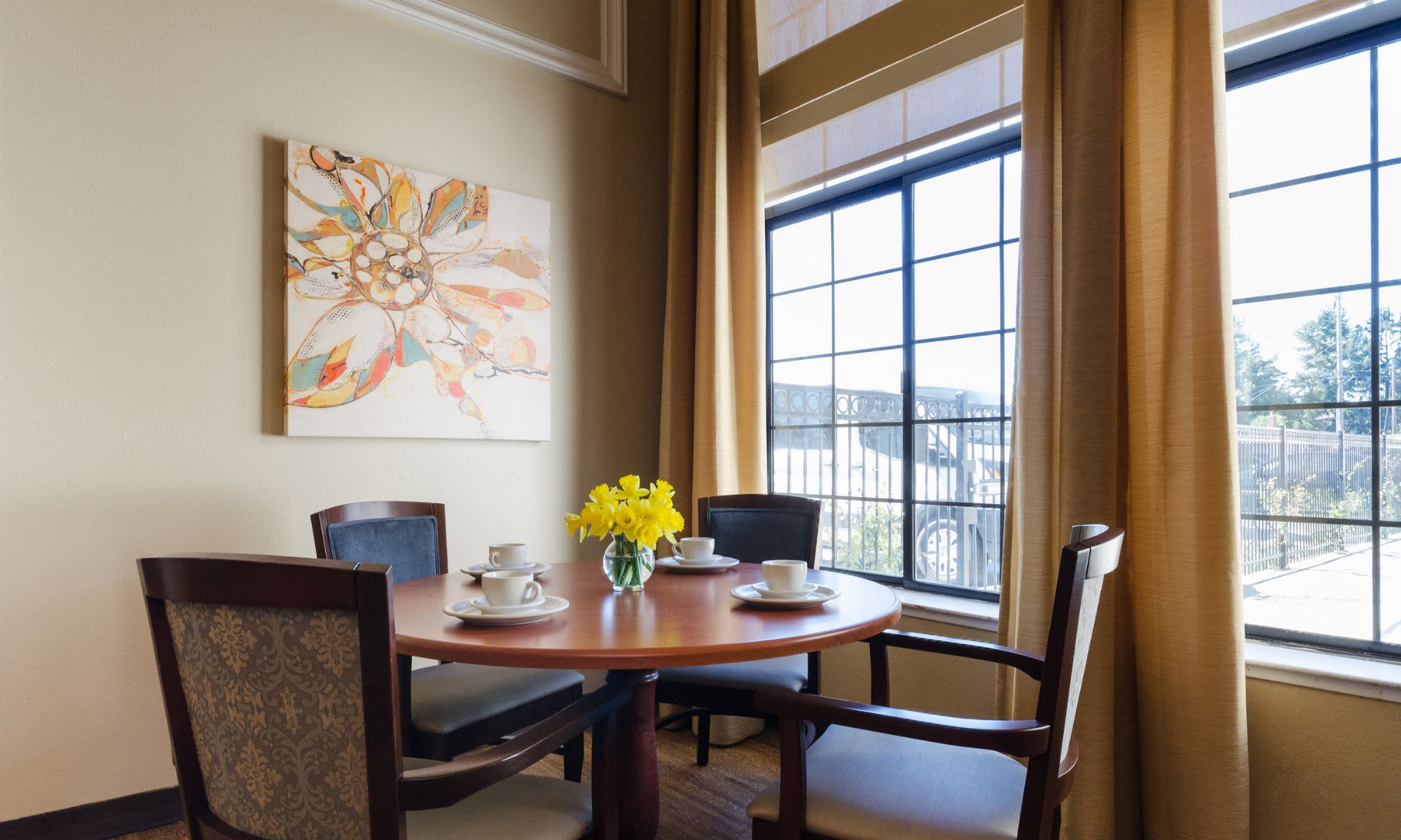 Dinng Room at Carefield Castro Valley in Castro Valley, California