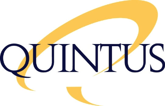 Quintus Corporation award card