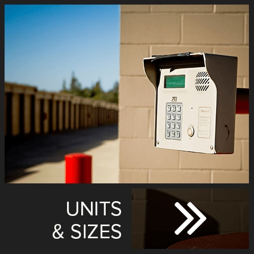 Learn more about units and sizes at Gold River Self Storage in Gold River, California. 