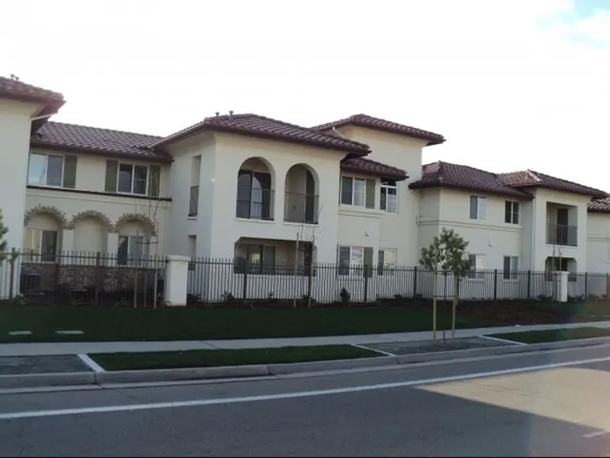 Building exterior at Summer Hill Place in Fresno, California