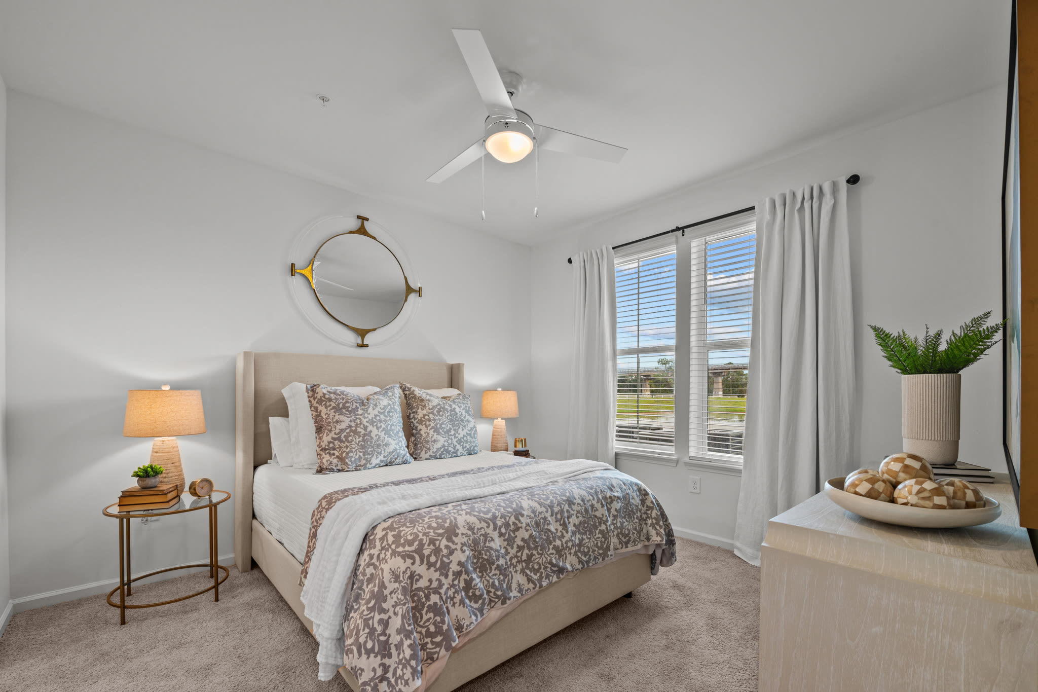 Spacious bedroom at Altura | Apartments & Townhomes in Pensacola, Florida