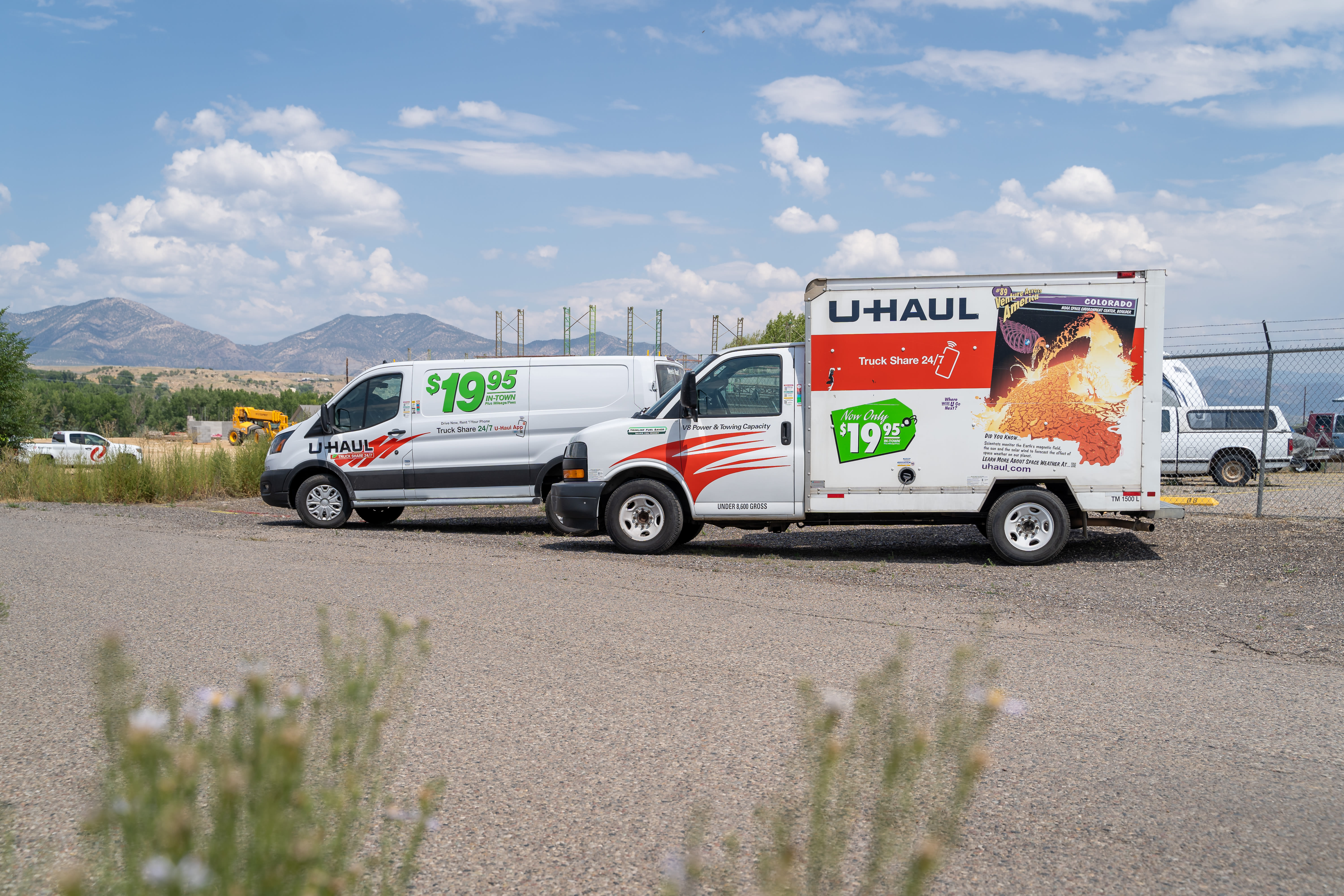 Moving truck rentals at modSTORAGE in Rifle, Colorado
