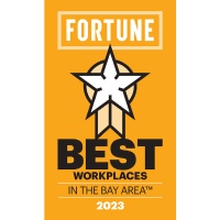 Fortune's 2023 best workplaces in the Bay Area award won by Sequoia