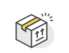 Packing and moving supply icon