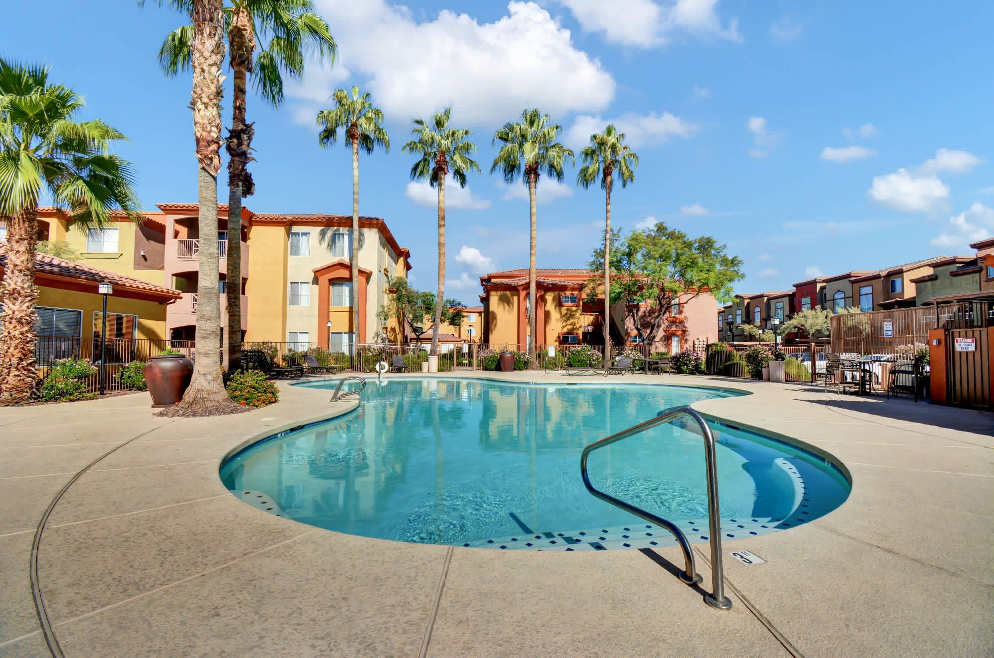 Resident pool at La Serena at Toscana in Phoenix, Arizona