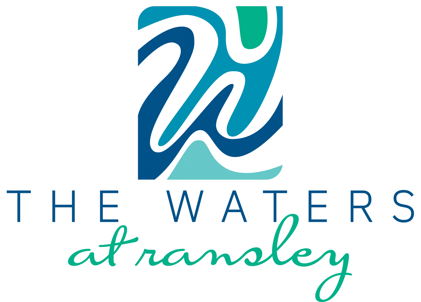 Logo for our website at The Waters at Ransley in Pensacola, Florida