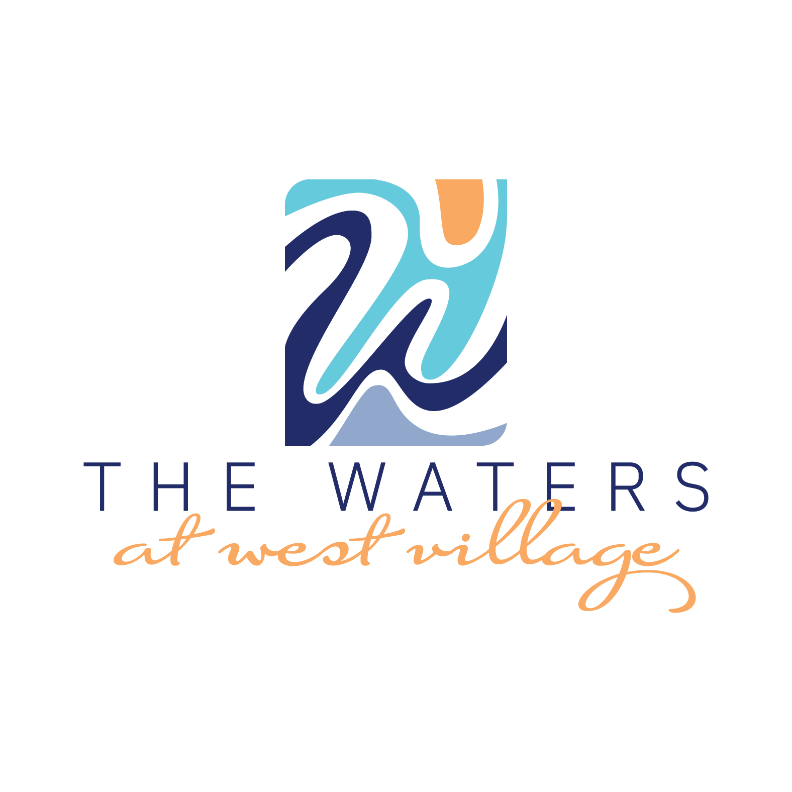 Logo for our website at The Waters at West Village in Scott, Louisiana