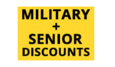 Military & Senior Discounts