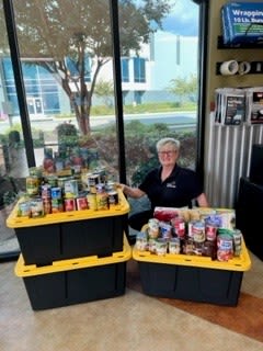 Our First Annual Food Drive