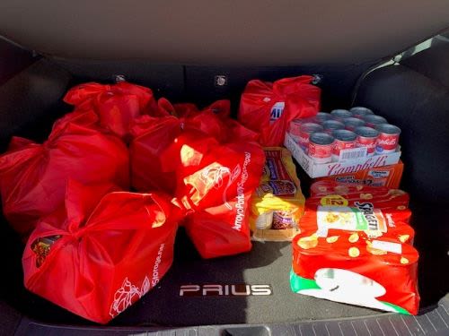 Our First Annual Food Drive