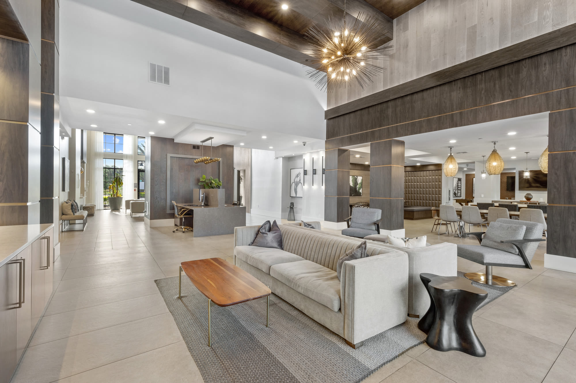 Clubhouse at Lantower Grande Flats in Orlando, Florida