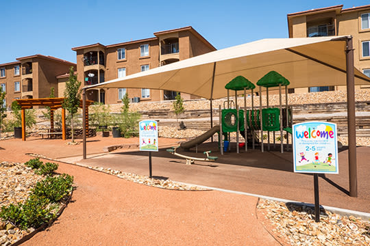 Rendering of apartments at West Park Apartments in Albuquerque, New Mexico