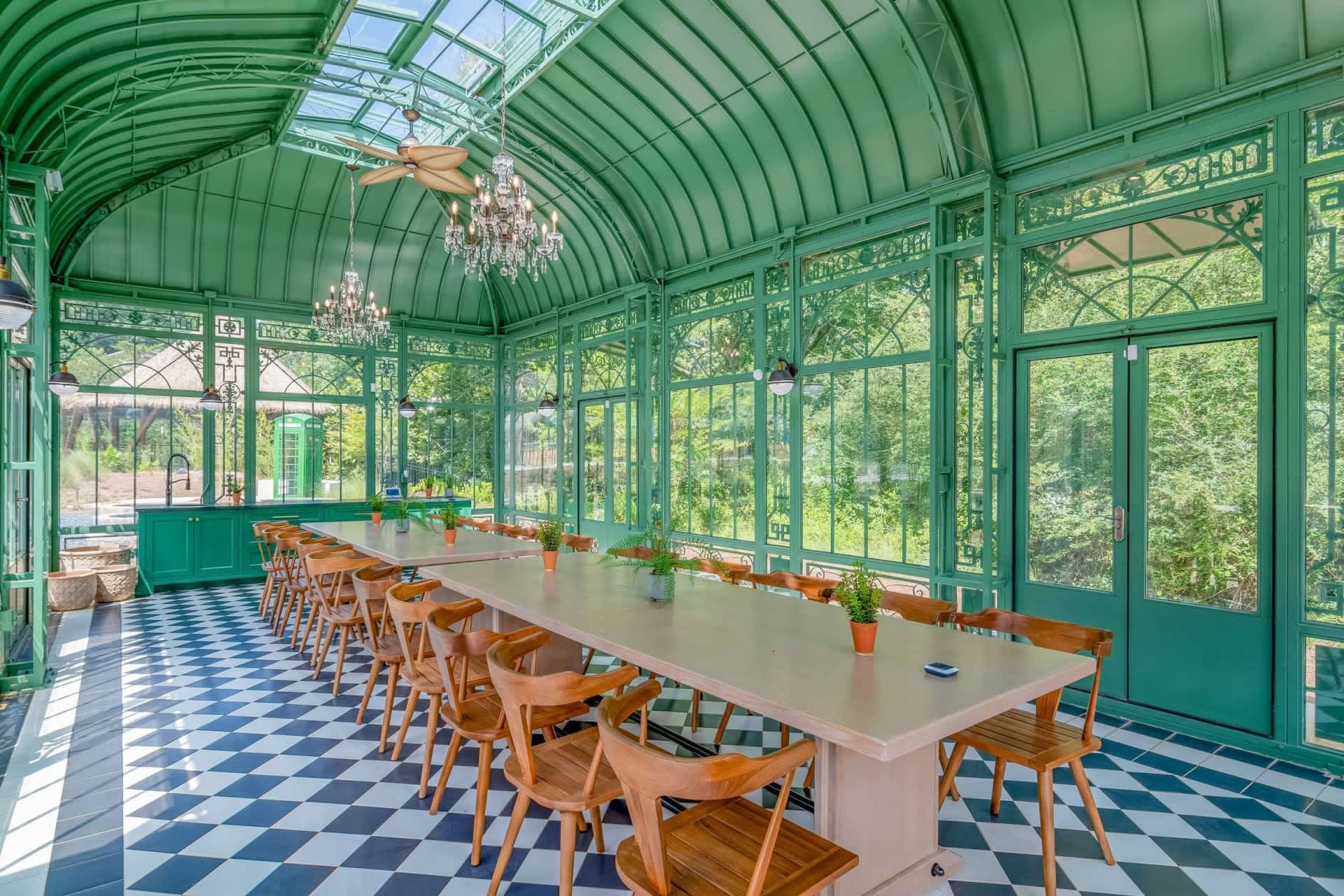 Solarium at Affinitee at Stone Mountain in Stone Mountain, Georgia