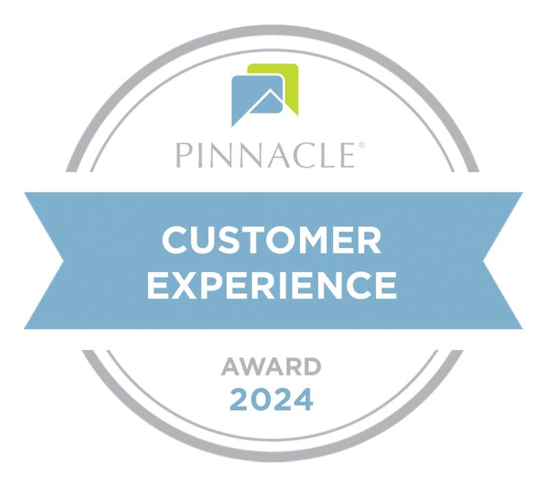 Pinnacle Customer Experience Award 2024 to The Pointe at Summit Hills
