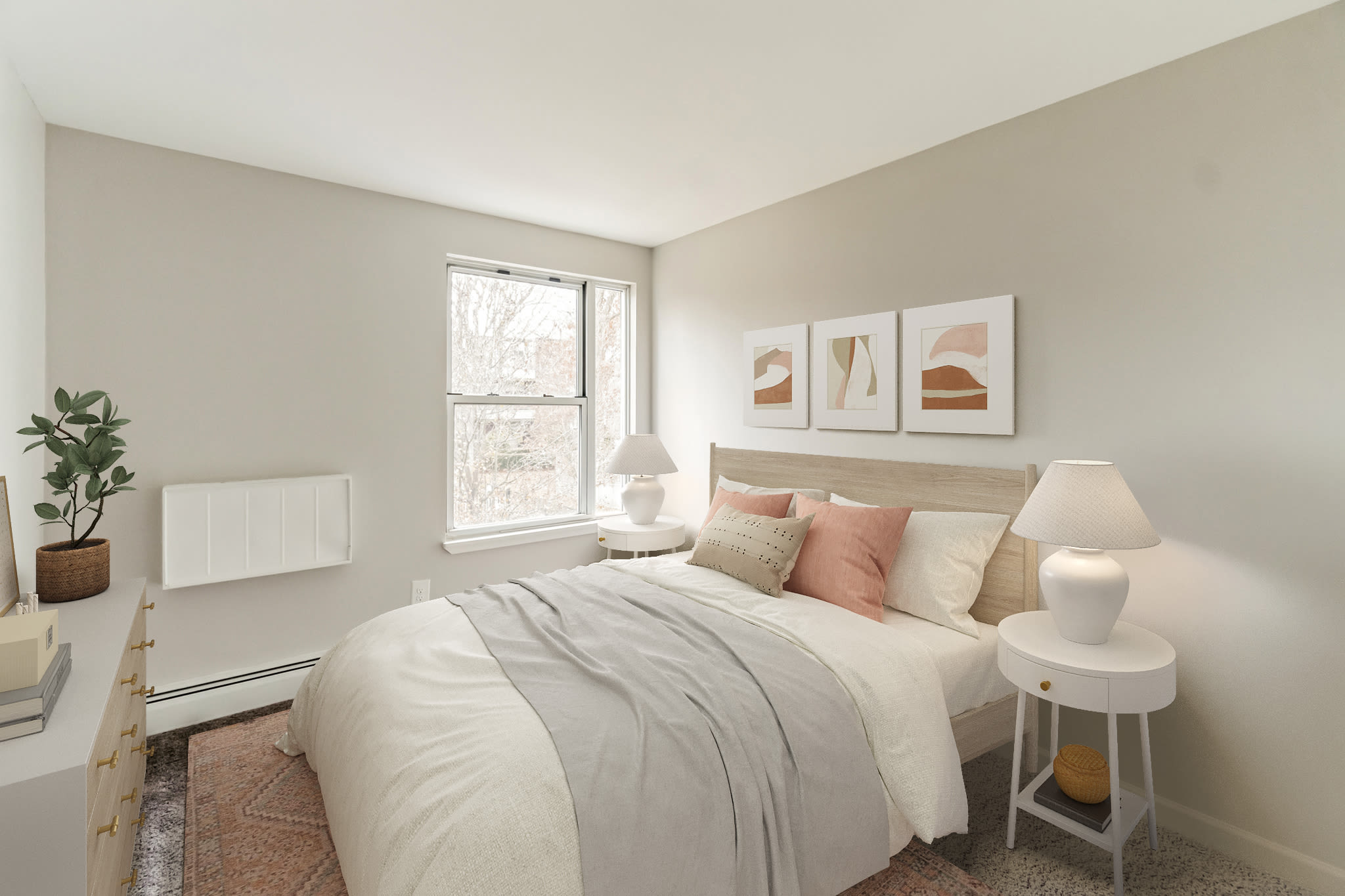 Bedroom at Eagle Rock Apartments & Townhomes at Brighton in Brighton, Massachusetts