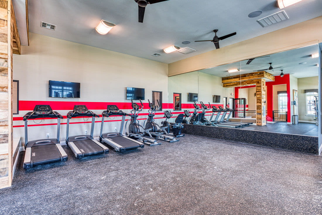 Treadmills at Carroll at Rivery Ranch in Georgetown, Texas