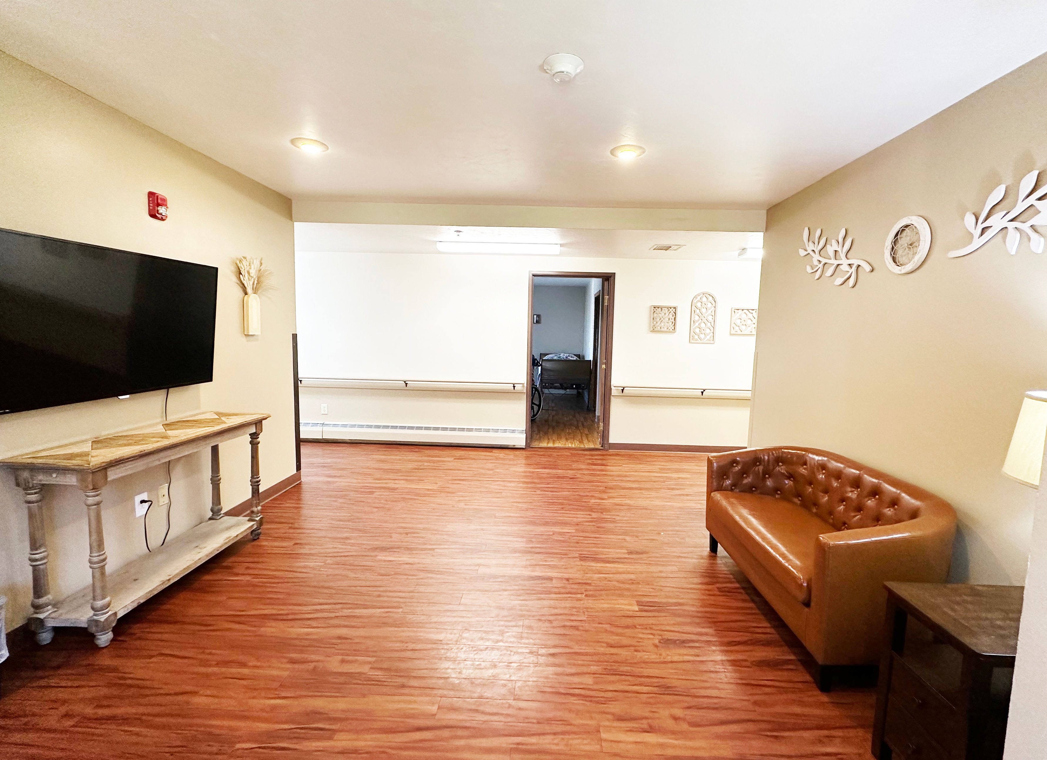 Lounge at Wyndemere Memory Care in Green Bay, Wisconsin. 