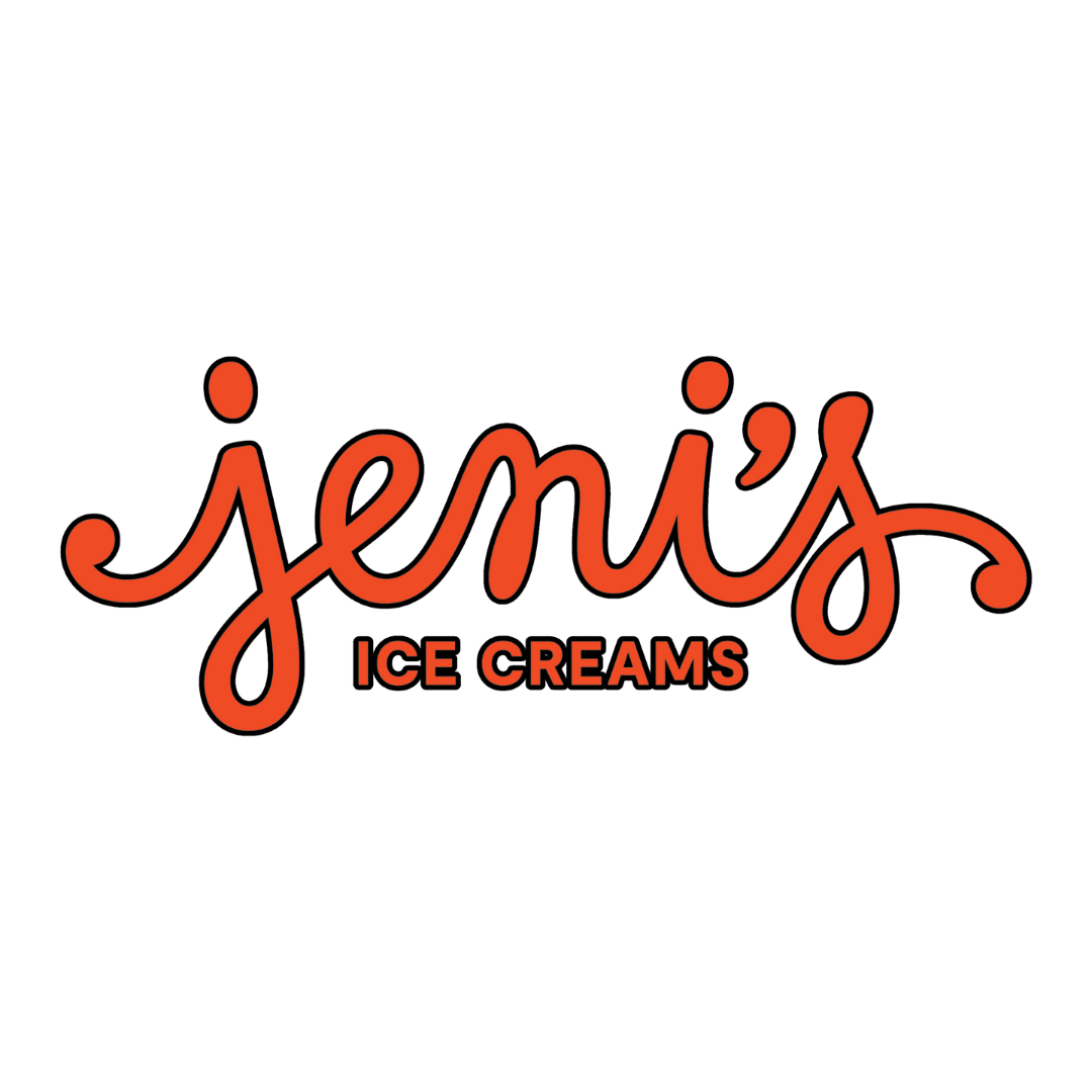 Jeni's White Logo
